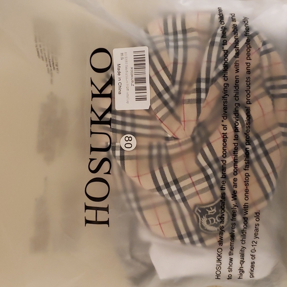 💜3/$30🆕️HOSUKKO Grey Baby Boy Suit(80=24 Months) - Picture 6 of 7